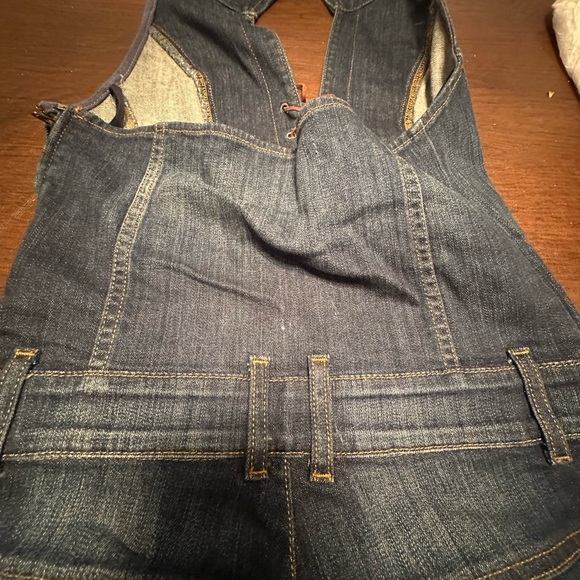 Guess denim halter jumpsuit - Picture 4 of 5